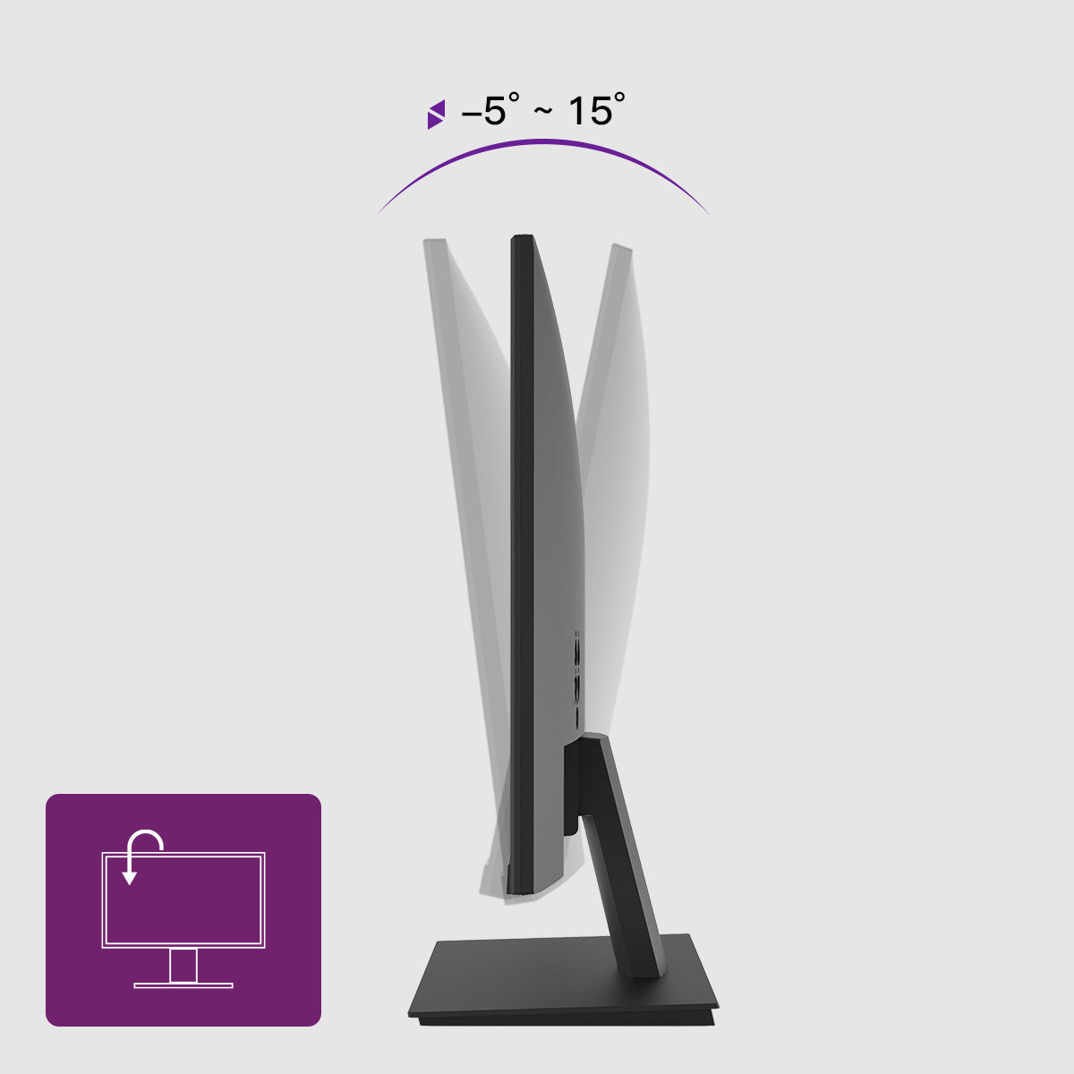 CLOUDWING: GEESUU 24 Inch Computer Monitor, PC Gaming Monitors 144Hz, 6ms, FHD 1080p, Eye-Care Screen, Lowblue, 99% sRGB, VESA 75x75mm, HDMI 2.0 & DP 1.4