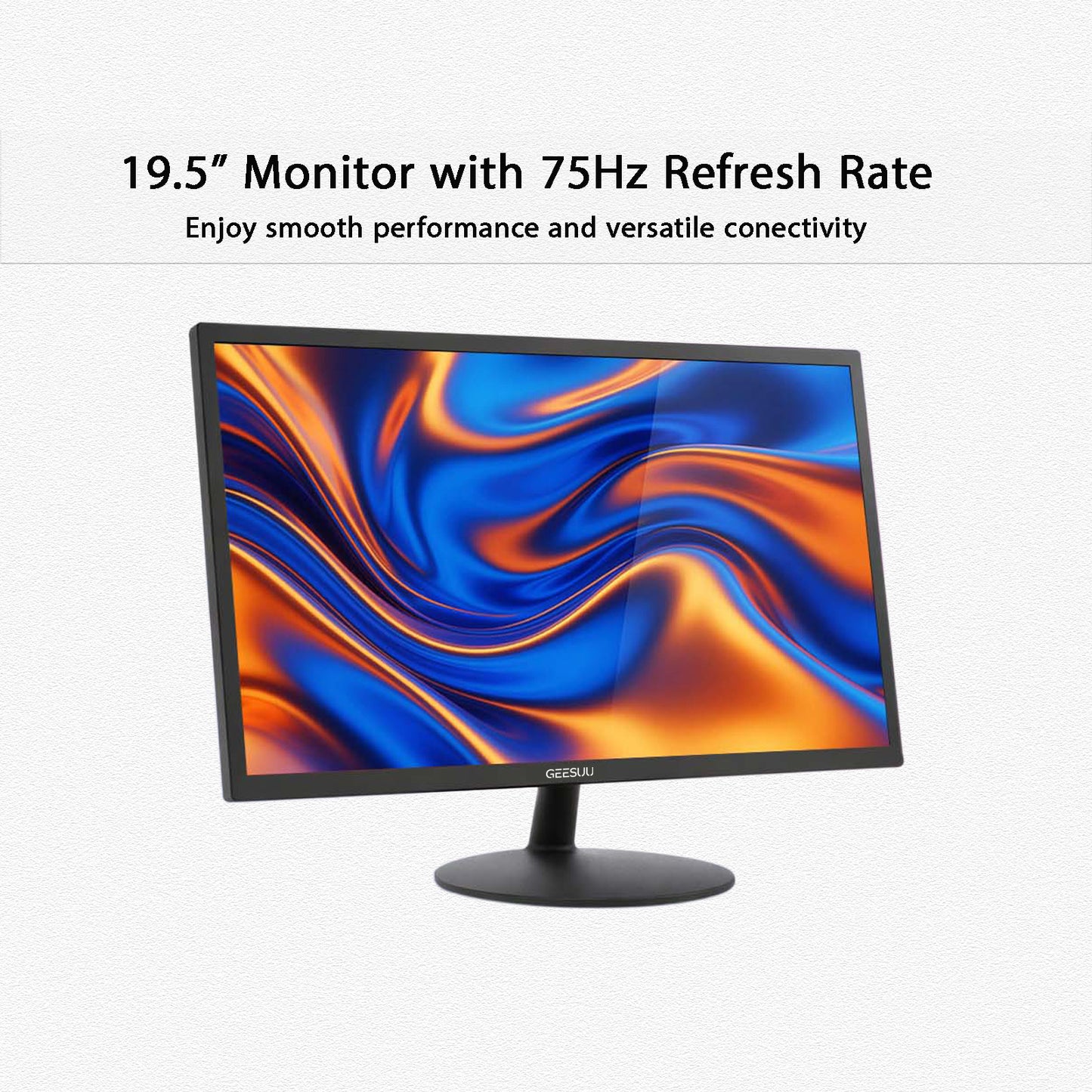 Écran GEESUU CloudWing, 195A, 19,5 pouces, HD+, 75 Hz