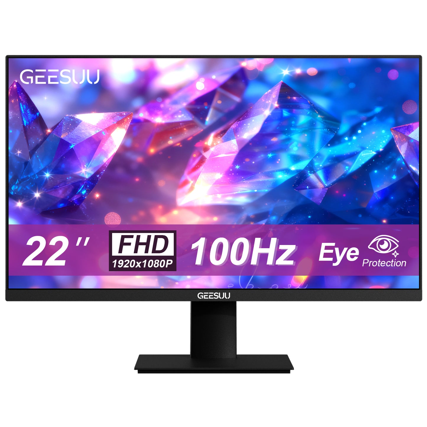 GEESUU Monitor CloudWing, M238L1F, 23.8 Pollici, FHD 100Hz, VA