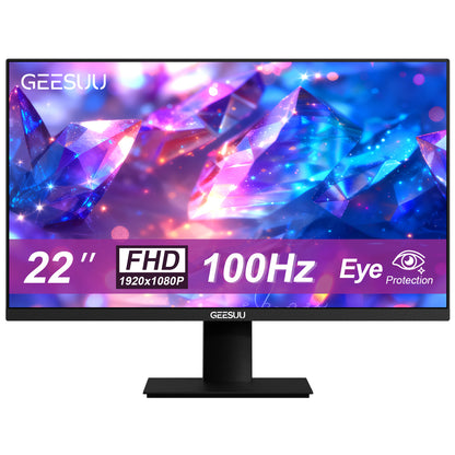GEESUU Monitor CloudWing, M238L1F, 23.8 Pollici, FHD 100Hz, VA