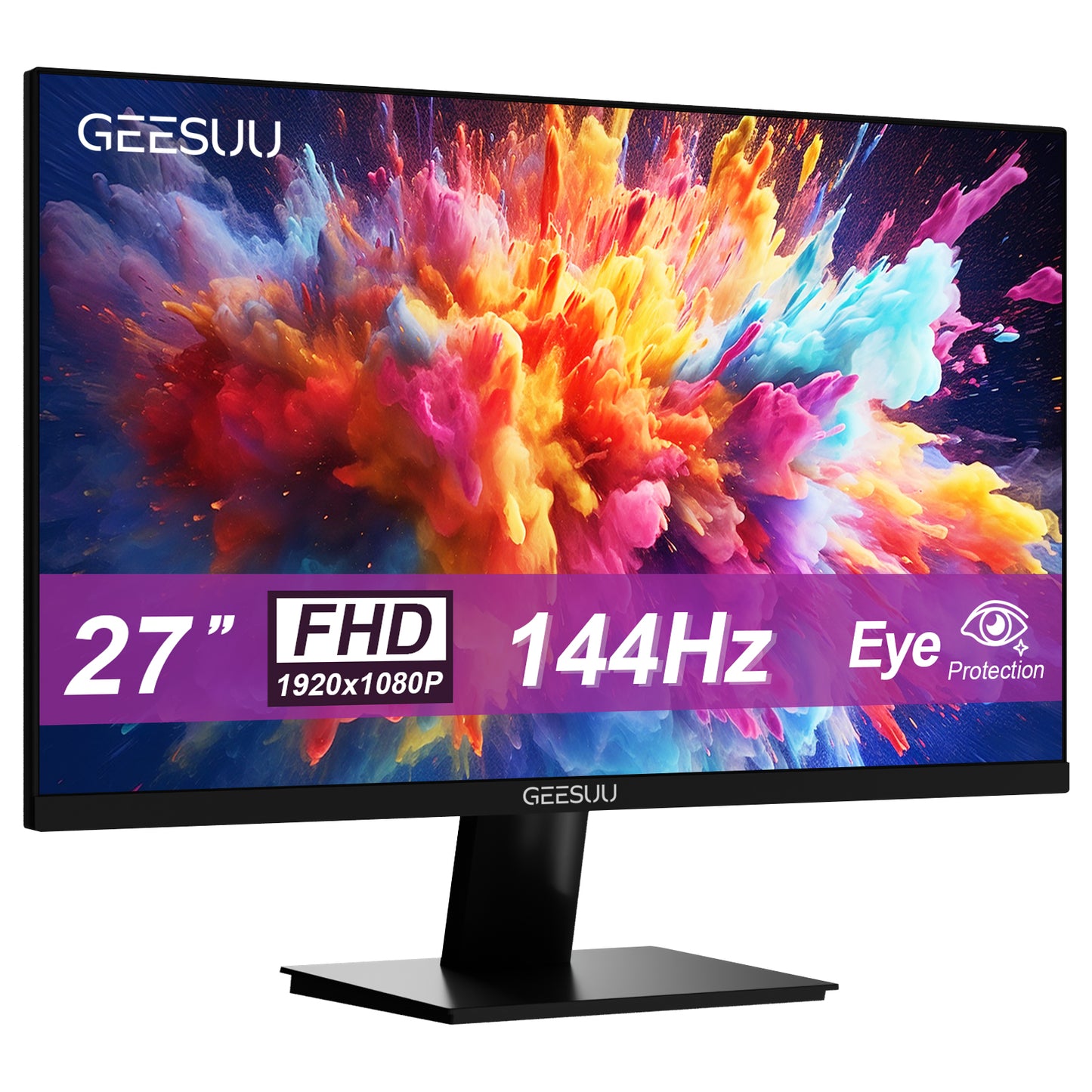GEESUU CloudWing Monitor, M270L1F, 27 Inch, FHD 144Hz, VA