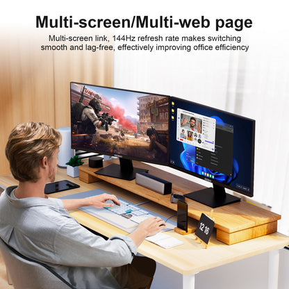 GEESUU CloudWing Monitor, M270L1F, 27 Inch, FHD 144Hz, VA