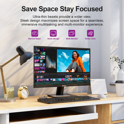 Moniteur GEESUU CloudWing, M238L1F, 23,8 pouces, FHD 100 Hz, VA